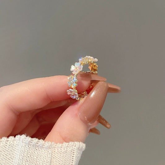 Shell Flower Ring - Gold - Plated - Abbott Atelier