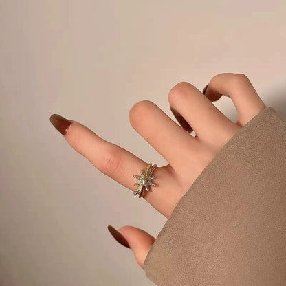 Shooting Star Ring - Gold - Plated - Abbott Atelier