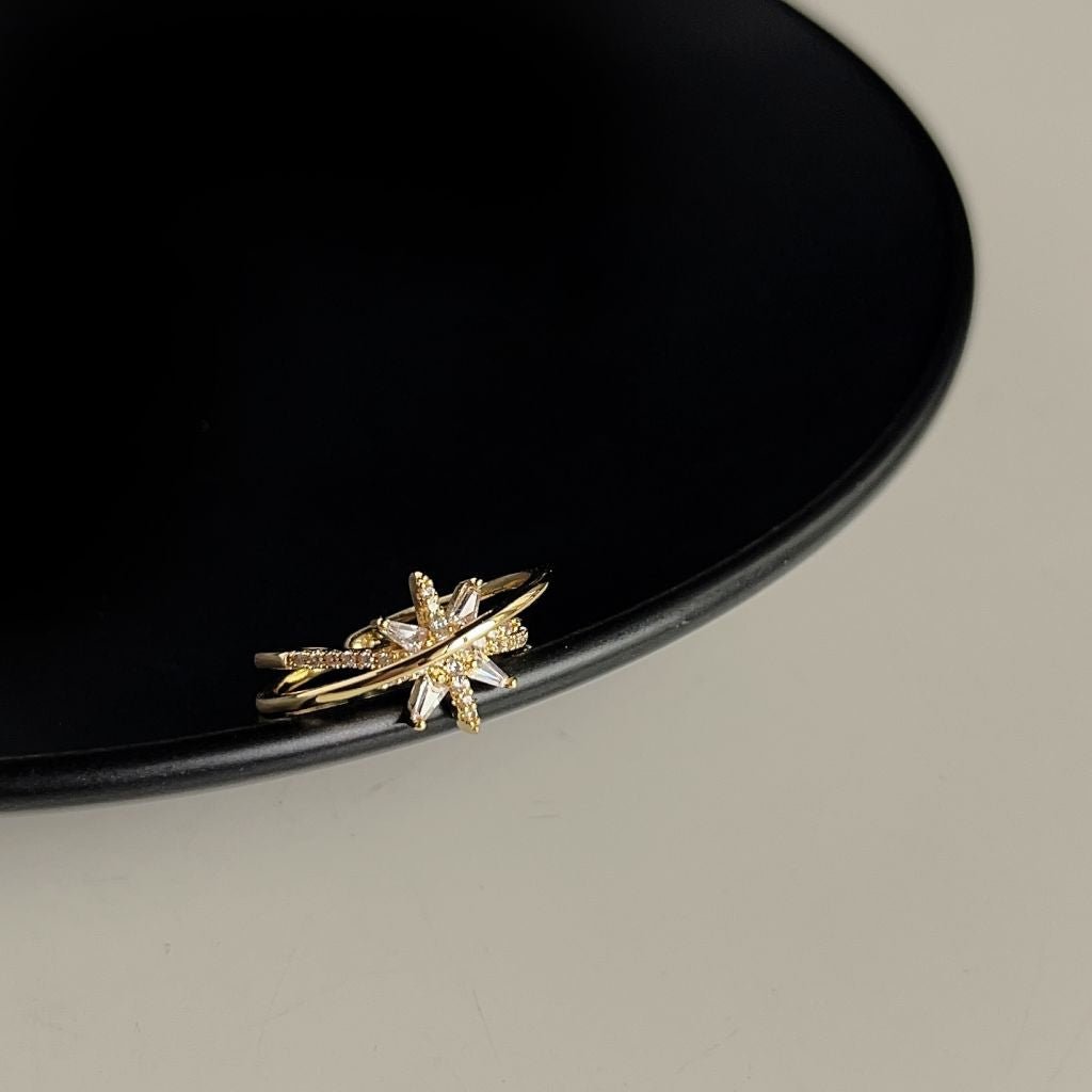Shooting Star Ring - Gold - Plated - Abbott Atelier