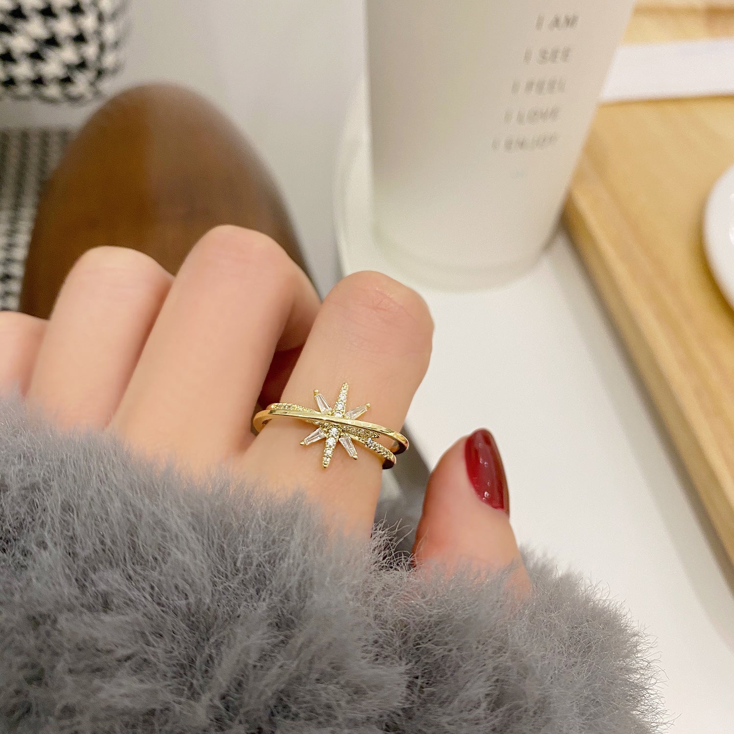 Shooting Star Ring - Gold - Plated - Abbott Atelier