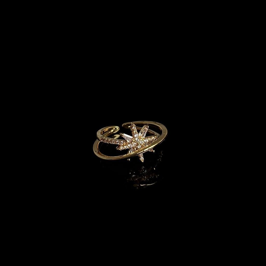 Shooting Star Ring - Gold - Plated - Abbott Atelier