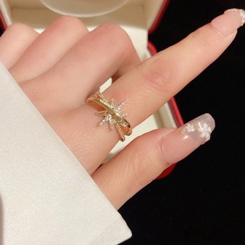 Shooting Star Ring - Gold - Plated - Abbott Atelier