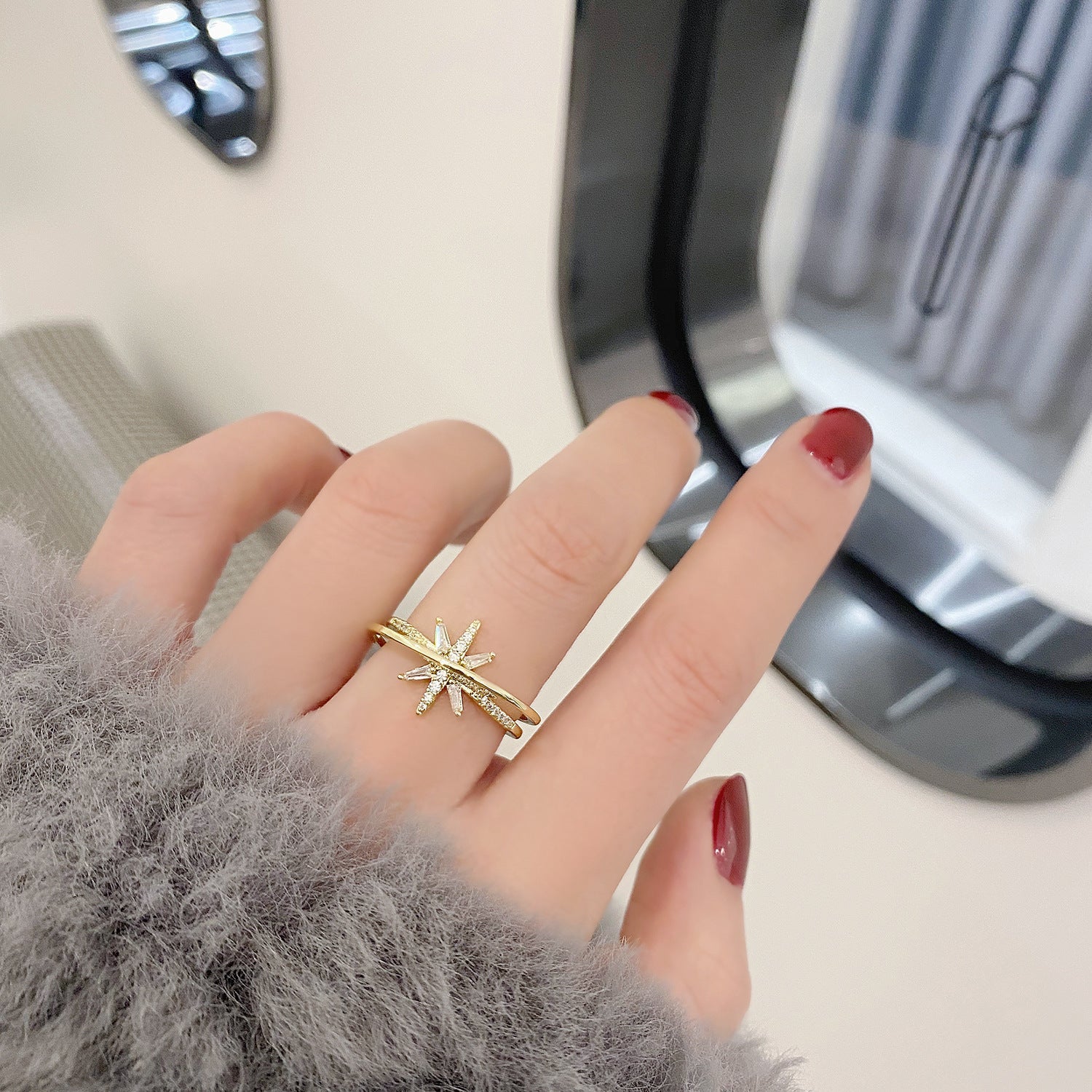 Shooting Star Ring - Gold - Plated - Abbott Atelier