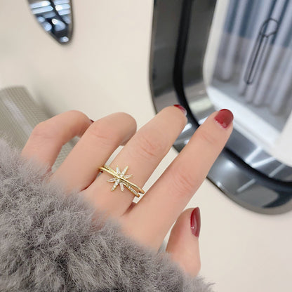Shooting Star Ring - Gold - Plated - Abbott Atelier