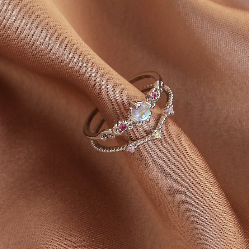 Silver Aurora Ring - Gretchen - Gold - Plated - Abbott Atelier