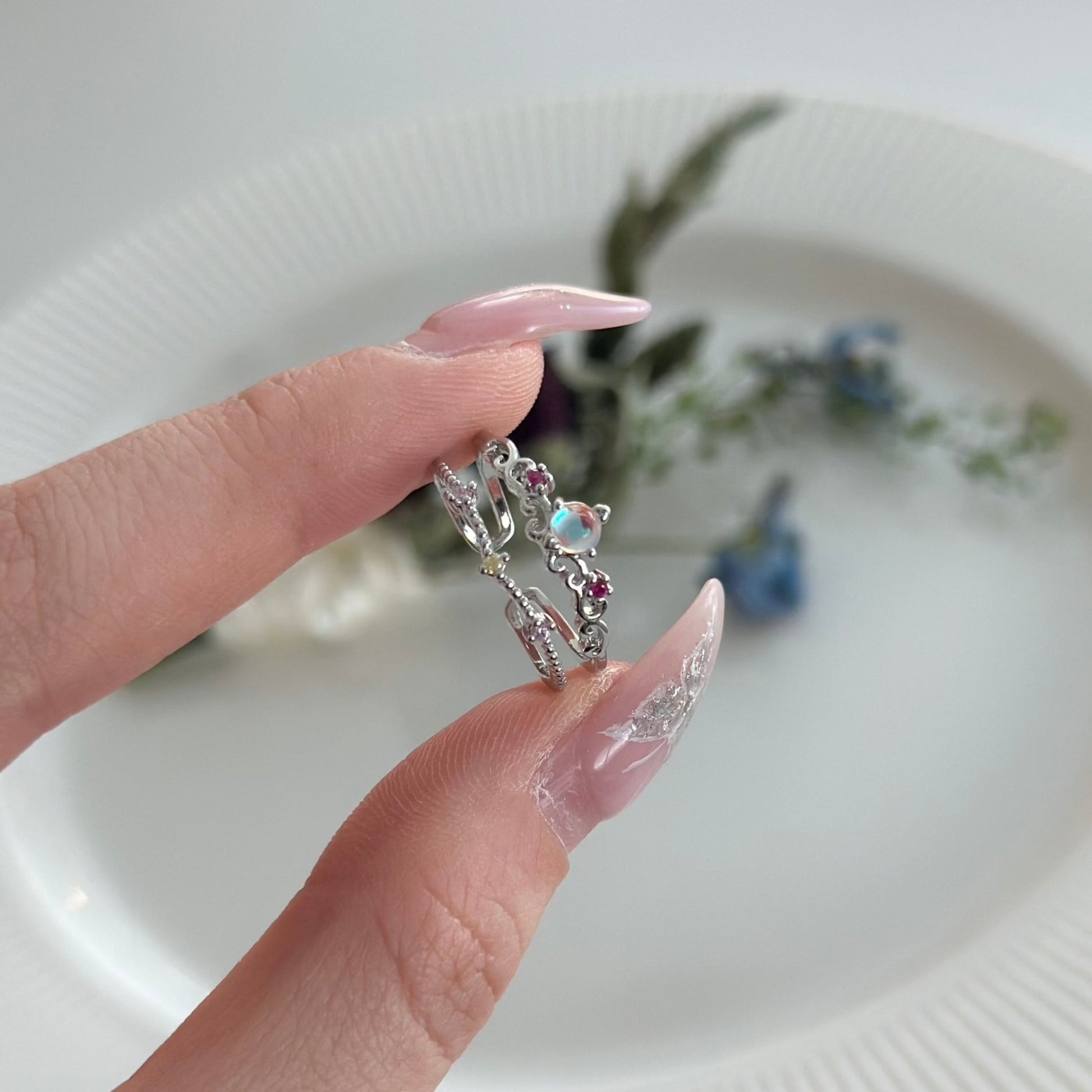 Silver Aurora Ring - Gretchen - Gold - Plated - Abbott Atelier