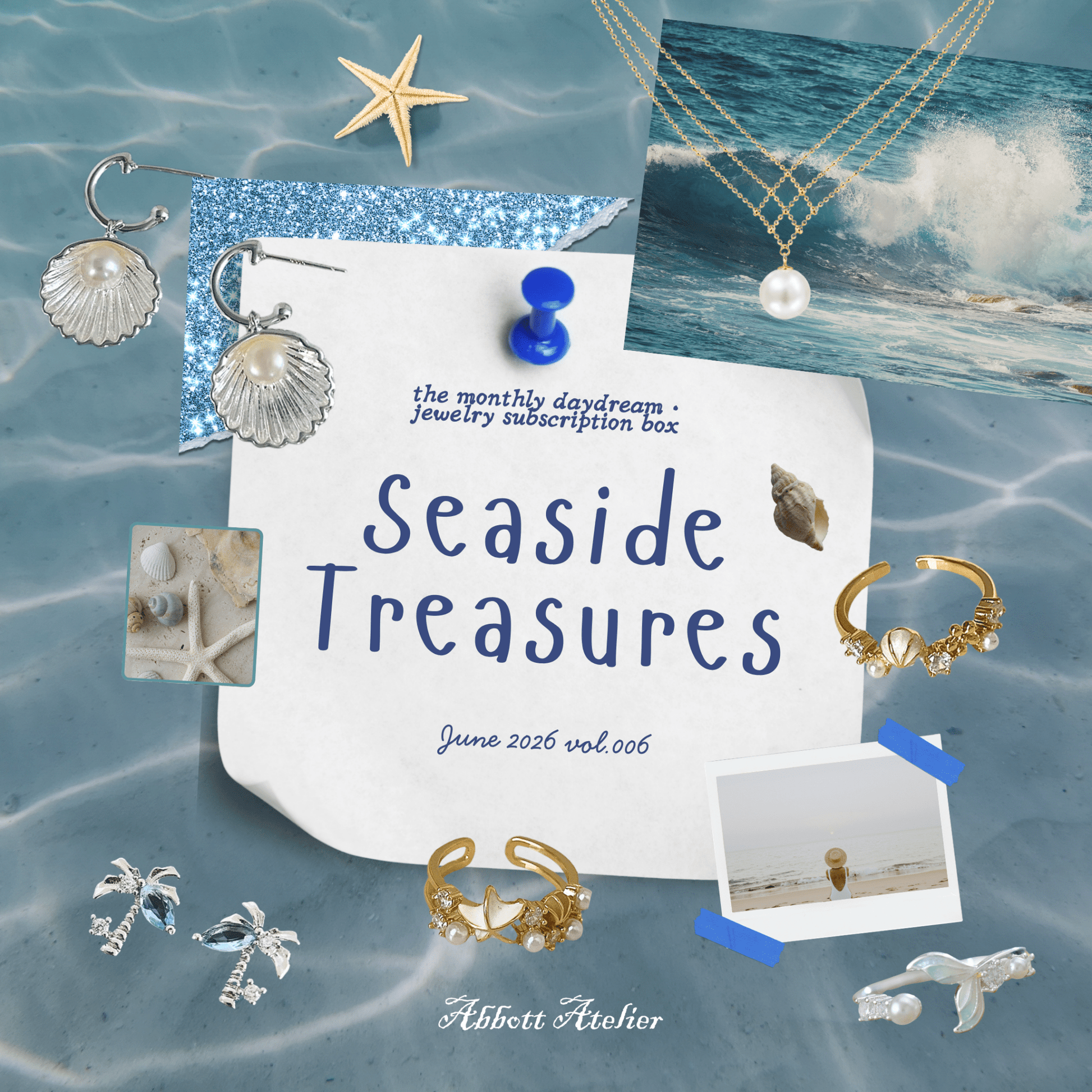 Sparkle Club: The Monthly Daydream (Jewelry Subscription Box) - Abbott Atelier - Abbott Atelier