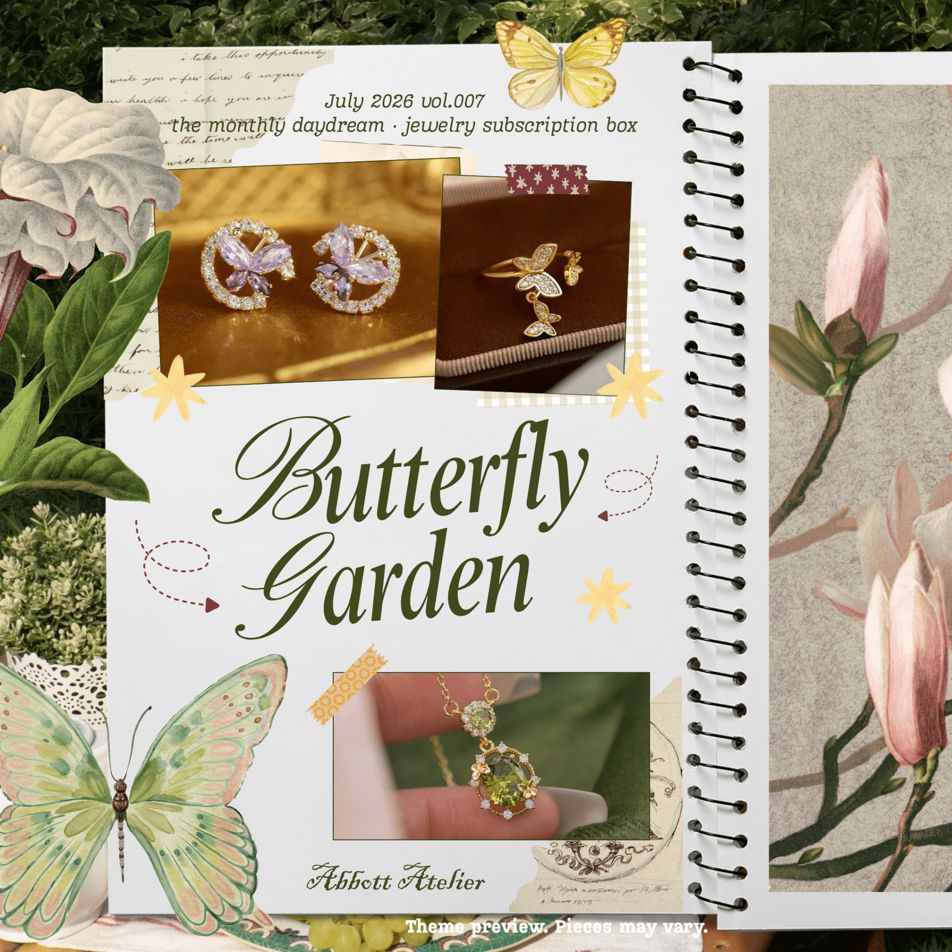 Sparkle Club: The Monthly Daydream (Jewelry Subscription Box) - Abbott Atelier - Abbott Atelier