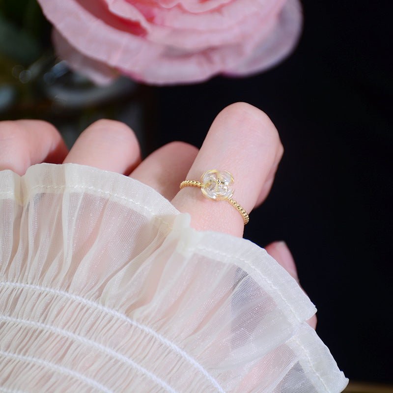 Spinning Flower Ring - Gold - Plated - Abbott Atelier