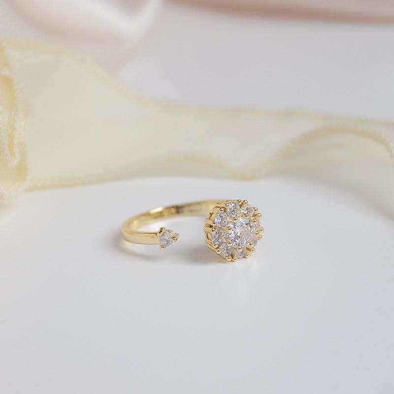 Spinning Ring - Heidi - Gold - Plated - Abbott Atelier