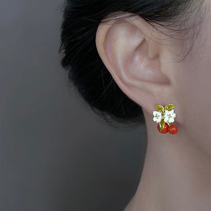 Spring Orchard Earrings - Hypoallergenic - Abbott Atelier
