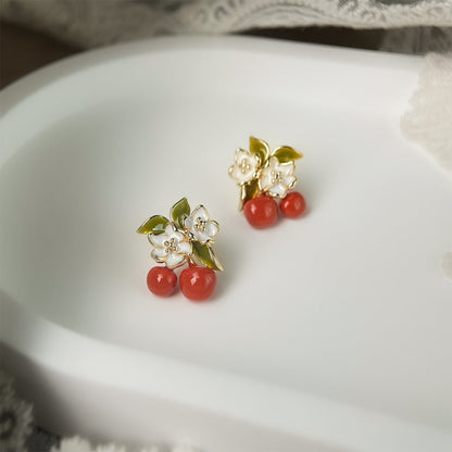 Spring Orchard Earrings - Hypoallergenic - Abbott Atelier