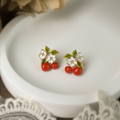 Spring Orchard Earrings - Hypoallergenic - Abbott Atelier