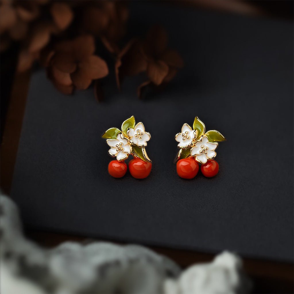 Spring Orchard Earrings - Hypoallergenic - Abbott Atelier