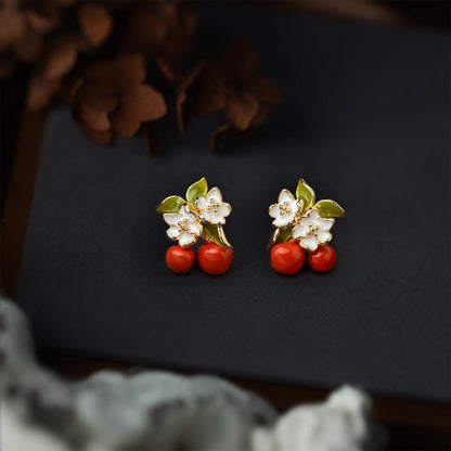 Spring Orchard Earrings - Hypoallergenic - Abbott Atelier