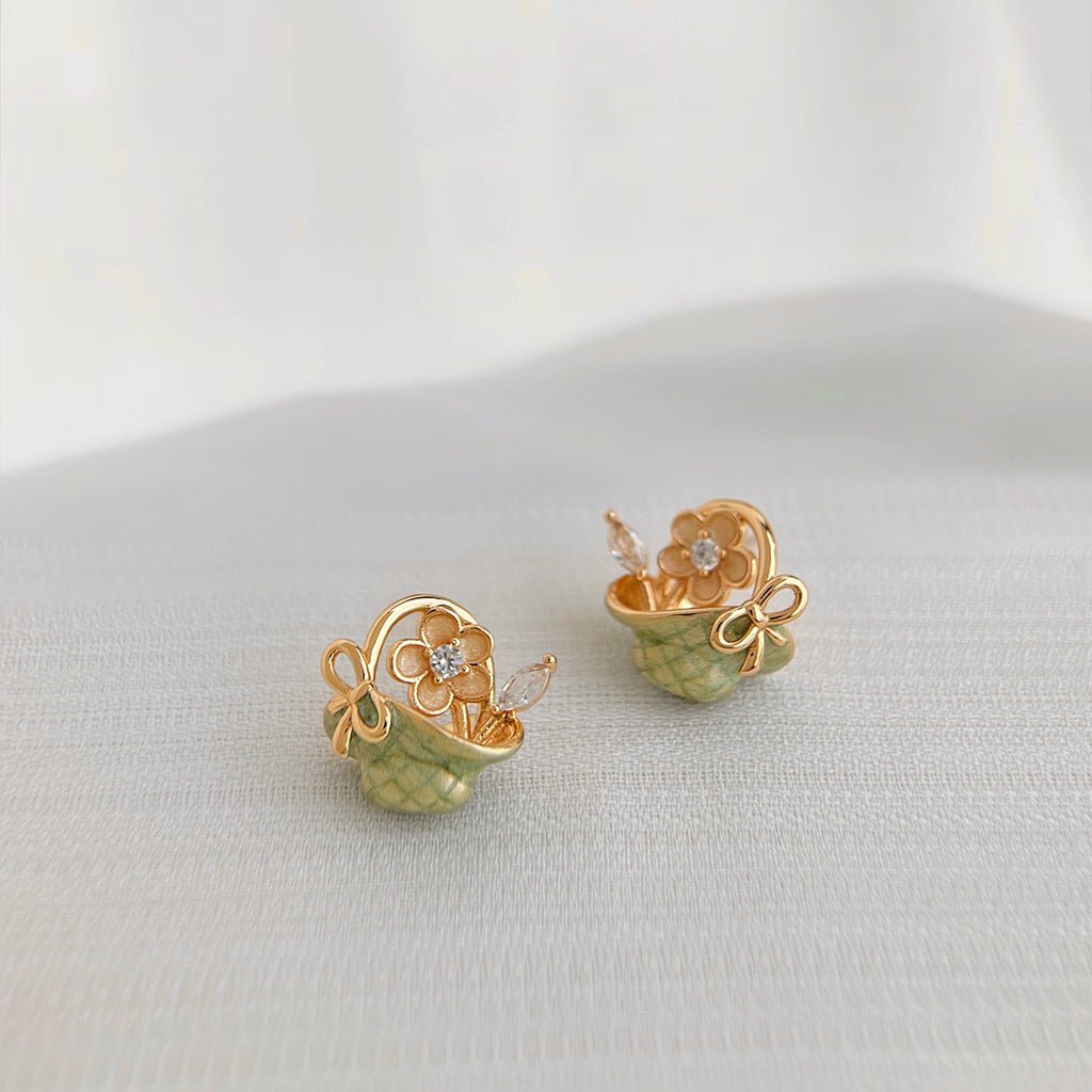 Spring Picnic Earrings - Hypoallergenic - Abbott Atelier