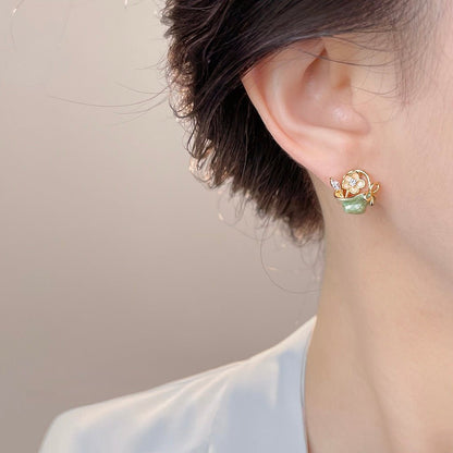 Spring Picnic Earrings - Hypoallergenic - Abbott Atelier