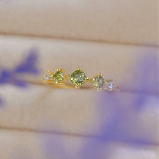 Spring Trilogy Ring - Gold - Plated - Abbott Atelier