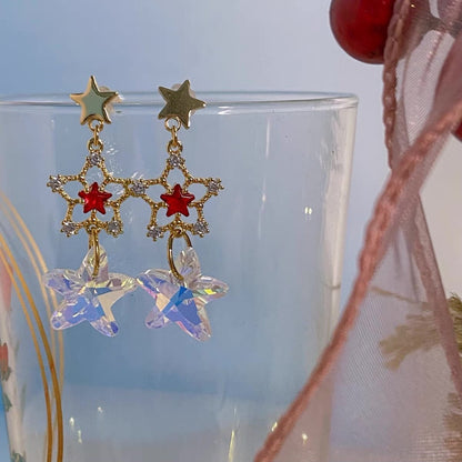Star Earrings - Danica - Hypoallergenic - Abbott Atelier