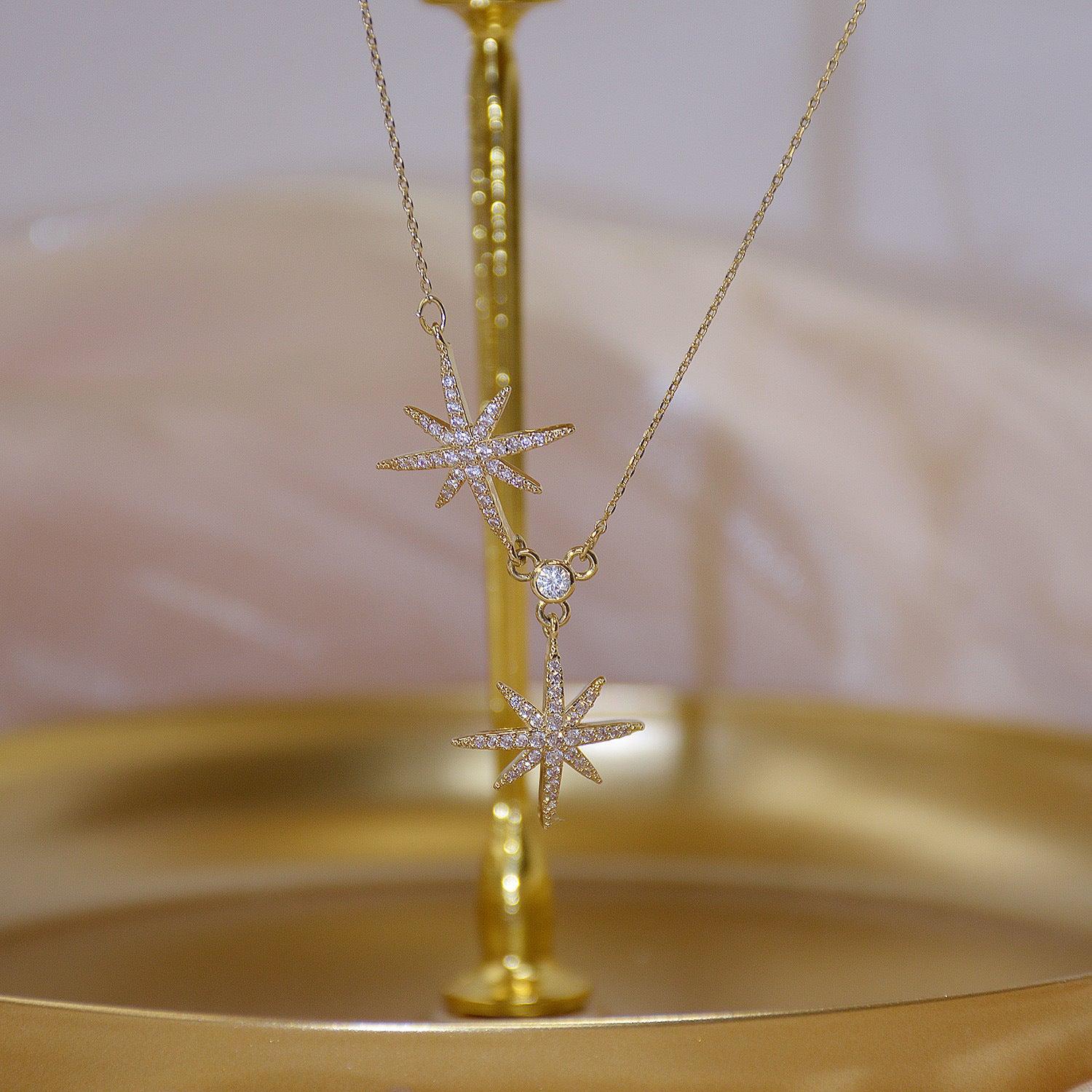 Star Necklace - Gold - Plated - Abbott Atelier