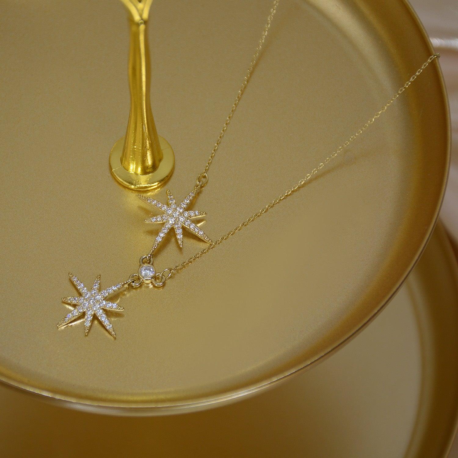 Star Necklace - Gold - Plated - Abbott Atelier