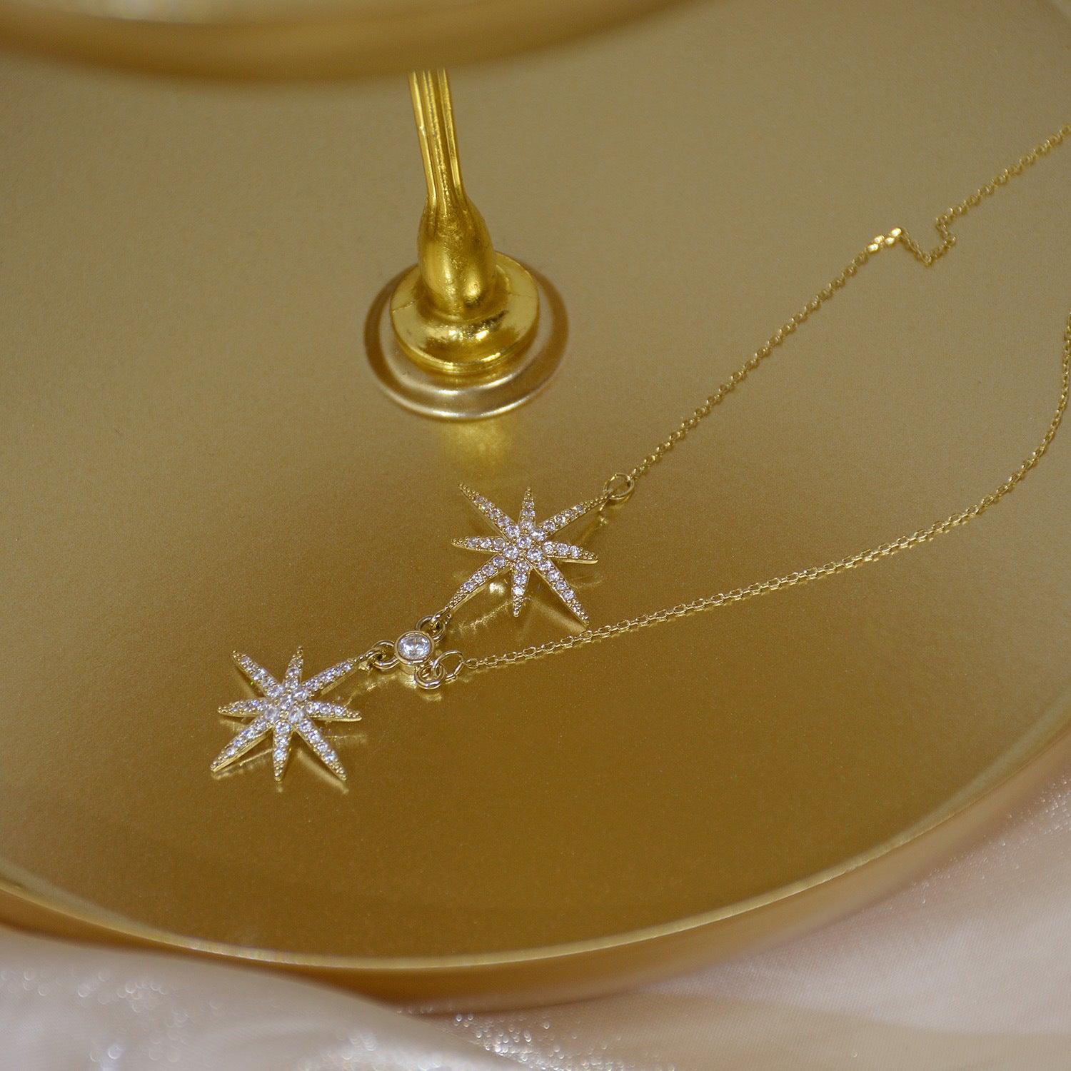 Star Necklace - Gold - Plated - Abbott Atelier