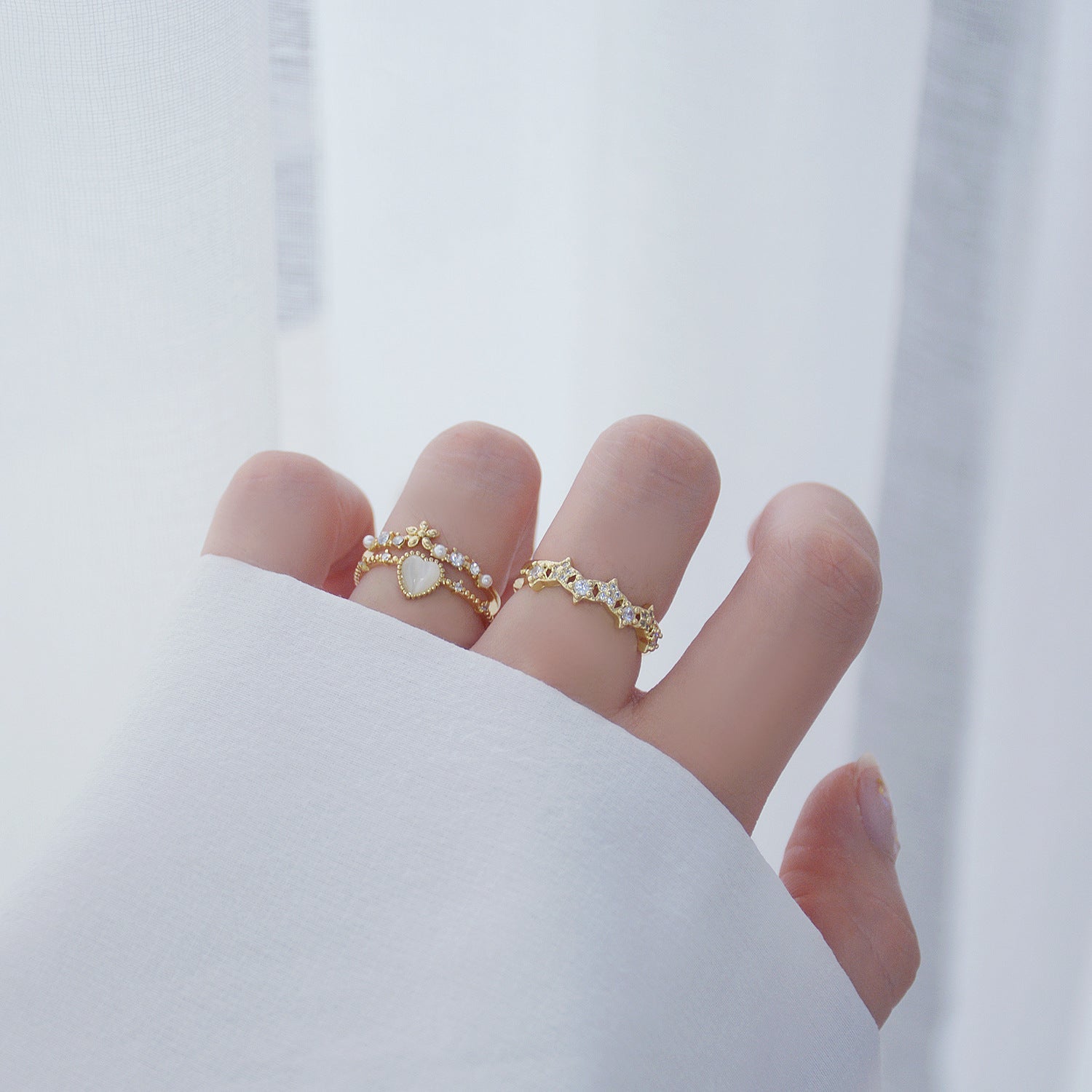 Starlight Ring - Gold - Plated - Abbott Atelier