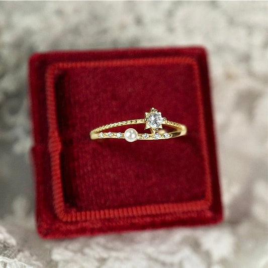 Starlight Sonata Ring - Gold - Plated - Abbott Atelier