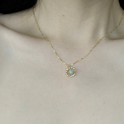 Starlit Aurora Necklace (Solid Silver) - Abbott Atelier - Abbott Atelier