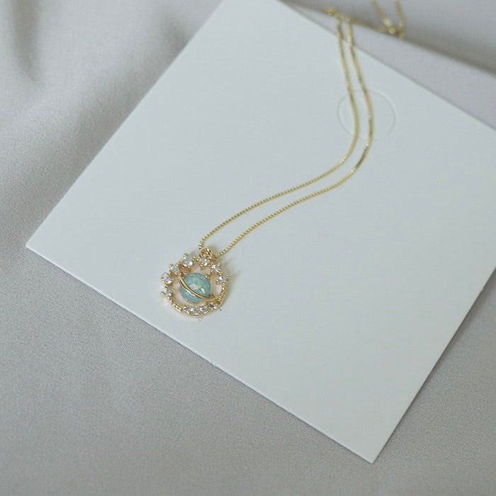 Starlit Aurora Necklace (Solid Silver) - Abbott Atelier - Abbott Atelier