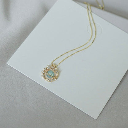 Starlit Aurora Necklace (Solid Silver) - Abbott Atelier - Abbott Atelier