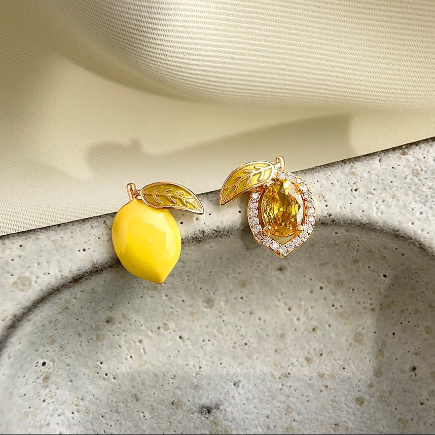 Summer Lemon Earrings - Hypoallergenic - Abbott Atelier