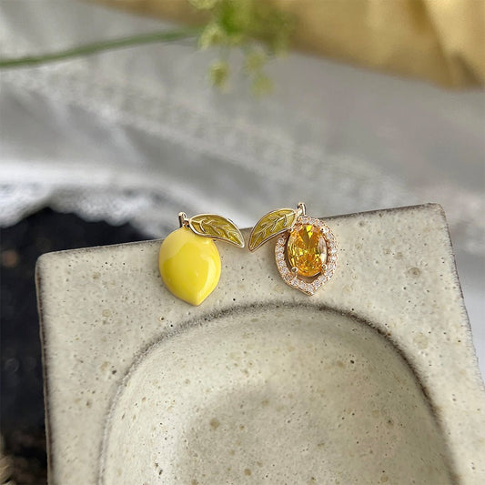 Summer Lemon Earrings - Hypoallergenic - Abbott Atelier