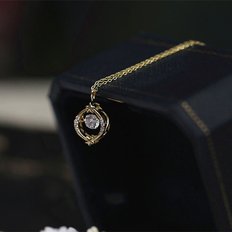 Supernova Necklace (Solid Silver) - Hypoallergenic - Abbott Atelier