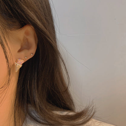 Sweetheart Gelato Earrings - Hypoallergenic - Abbott Atelier