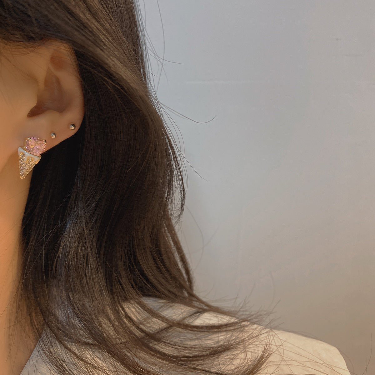 Sweetheart Gelato Earrings - Hypoallergenic - Abbott Atelier