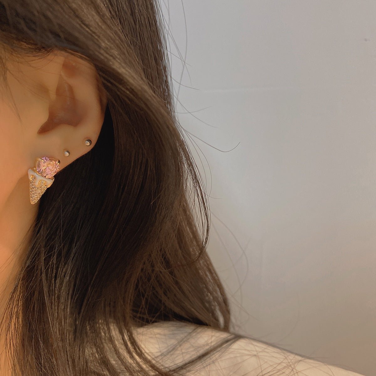 Sweetheart Gelato Earrings - Hypoallergenic - Abbott Atelier