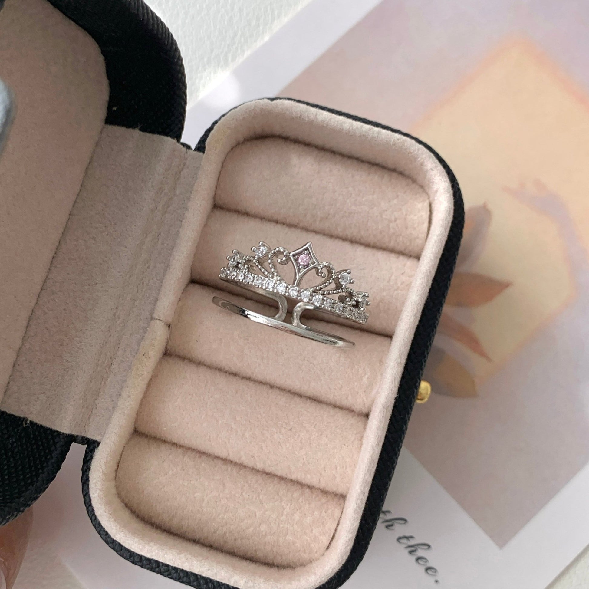Tiara of Serenity Ring Set - Gold - Plated - Abbott Atelier