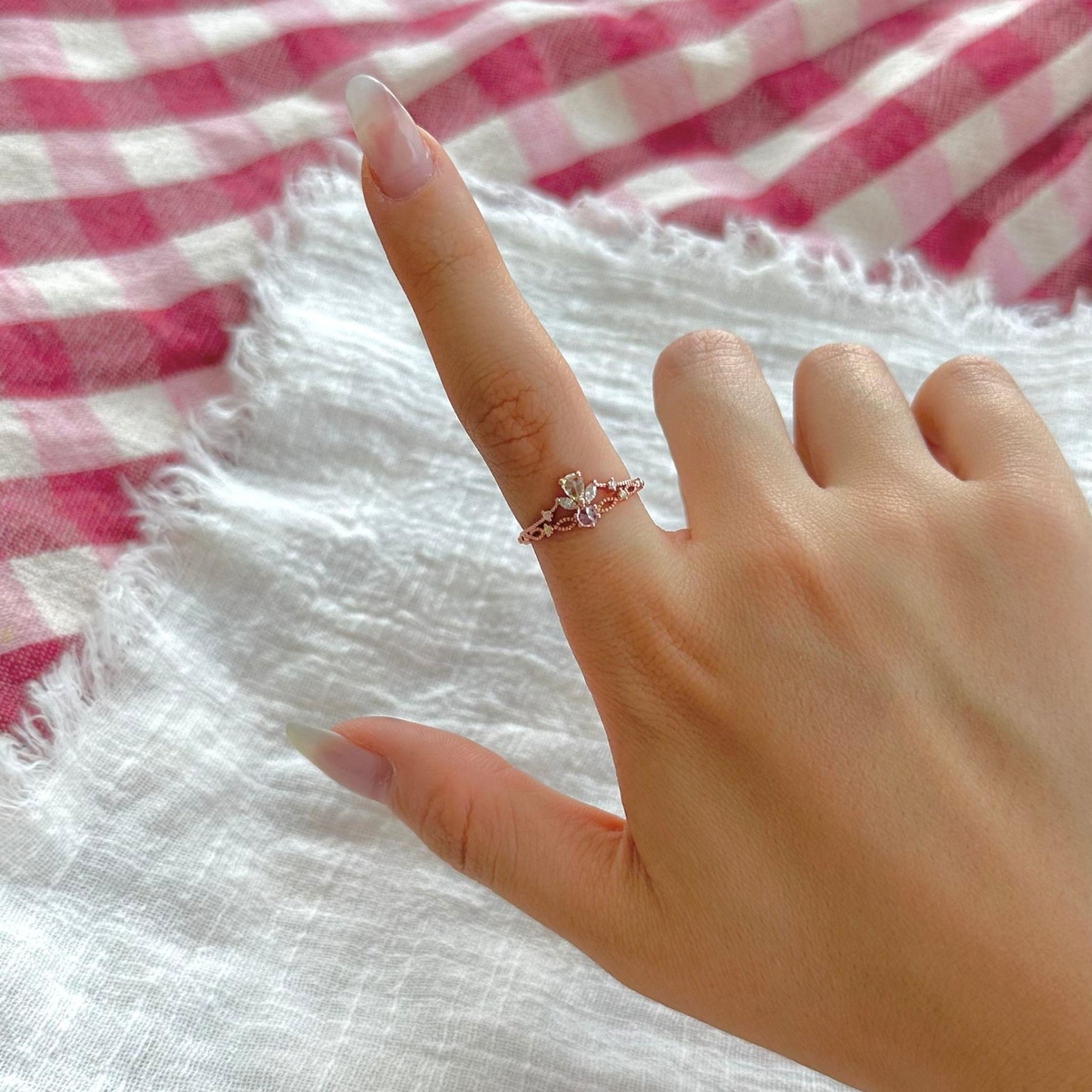 Tiara Ring - Genevieve - Gold - Plated - Abbott Atelier