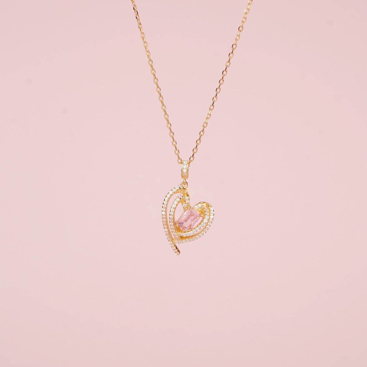 True Love Necklace (Solid Silver) - Hypoallergenic - Abbott Atelier