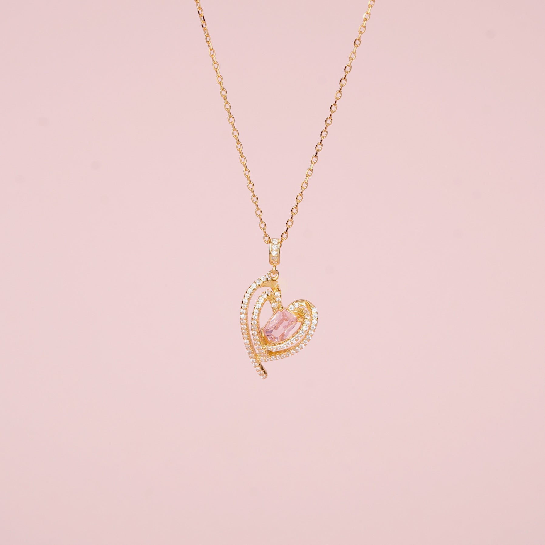 True Love Necklace (Solid Silver) - Hypoallergenic - Abbott Atelier