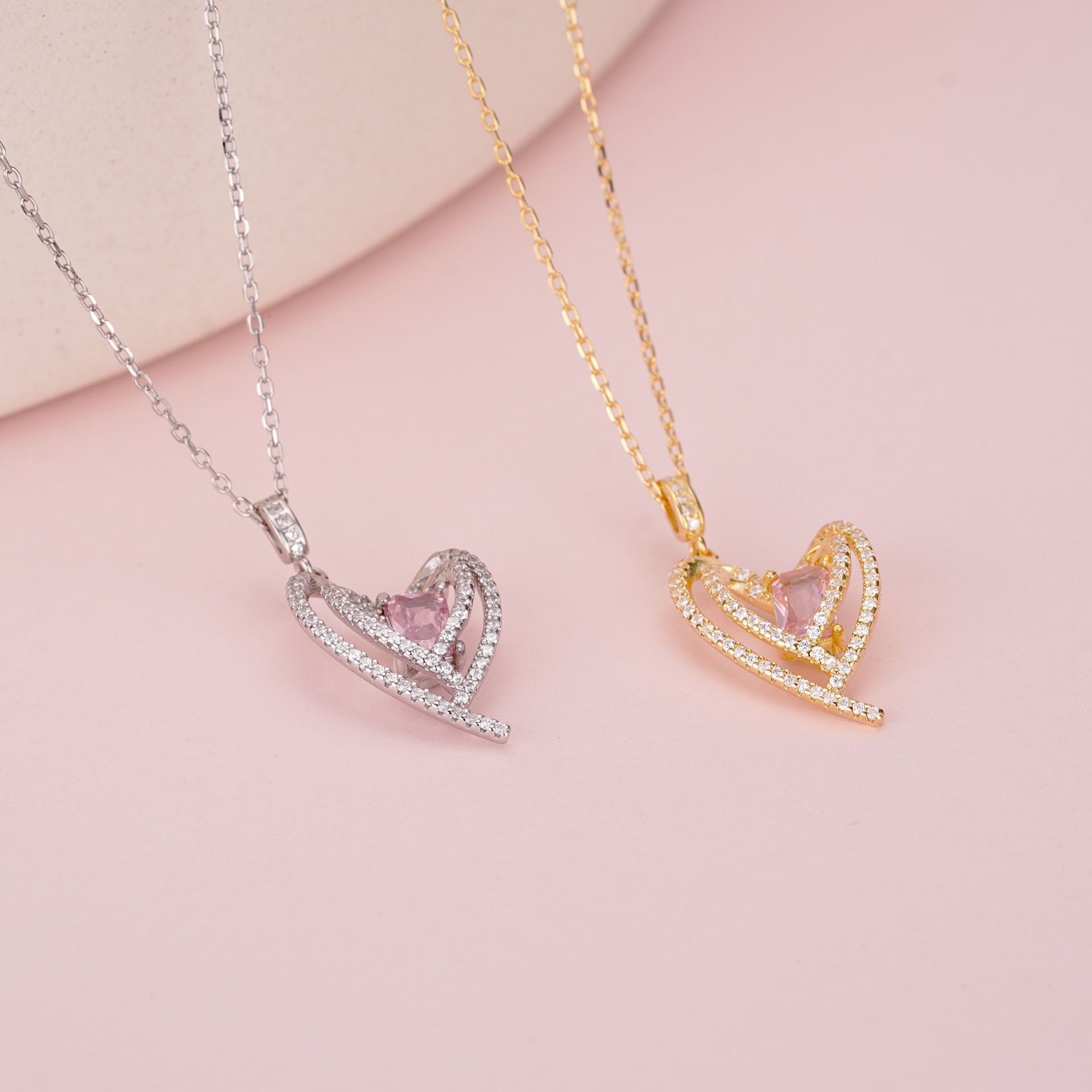 True Love Necklace (Solid Silver) - Hypoallergenic - Abbott Atelier