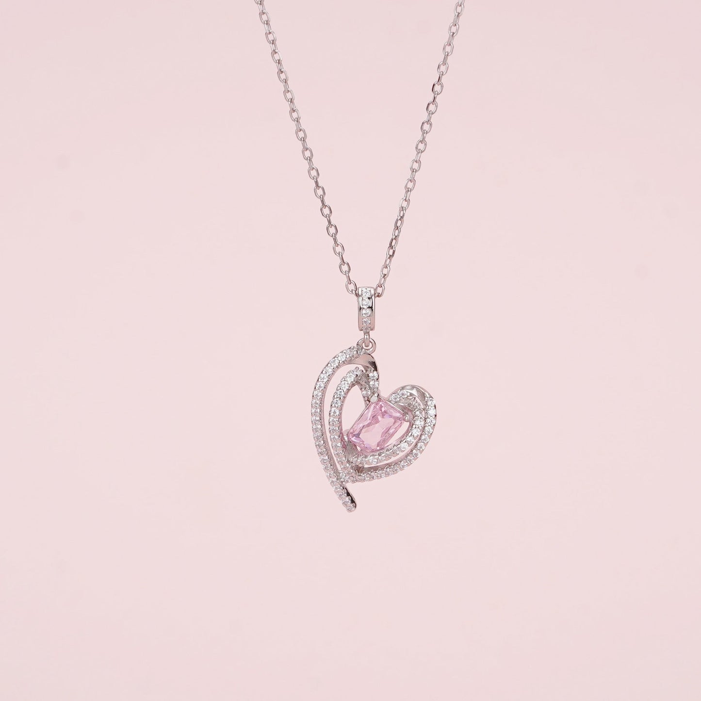 True Love Necklace (Solid Silver) - Hypoallergenic - Abbott Atelier
