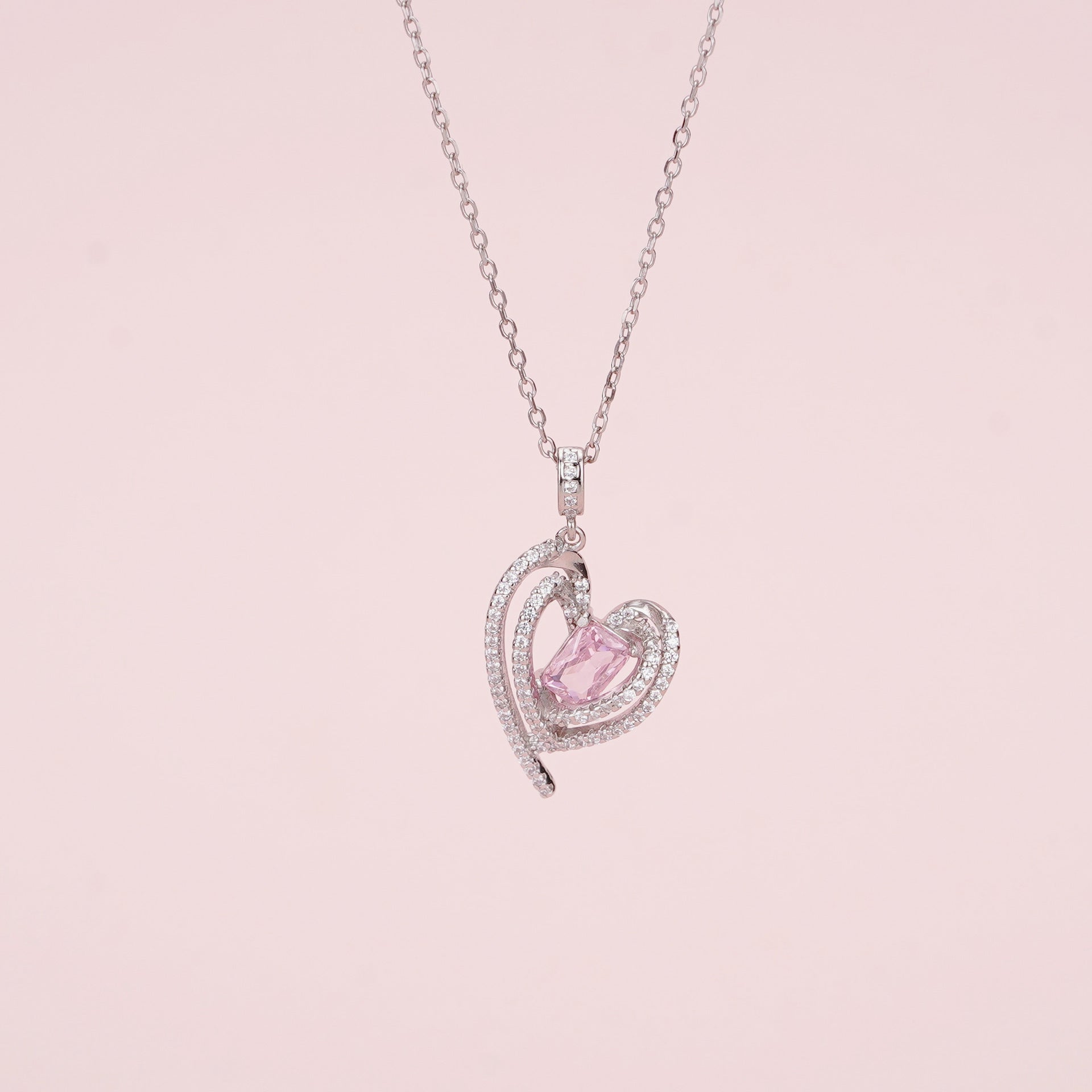 True Love Necklace (Solid Silver) - Hypoallergenic - Abbott Atelier