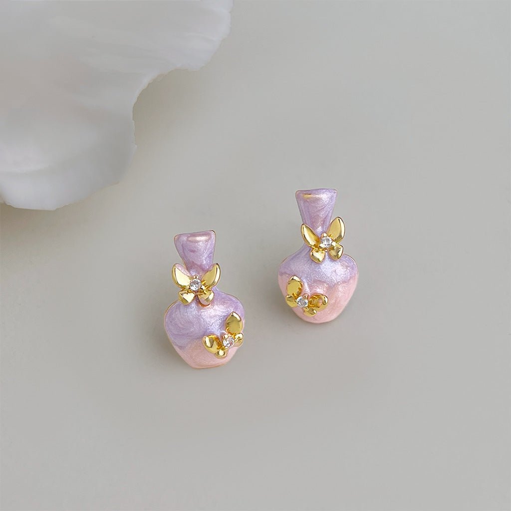 Vase of Butterfly Earrings - Hypoallergenic - Abbott Atelier