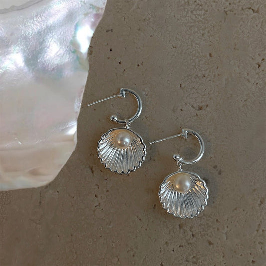 Venus Shell Earrings - Hypoallergenic - Abbott Atelier