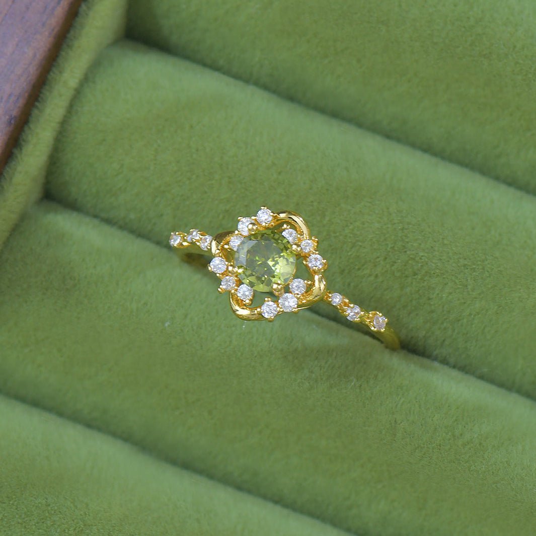 Verdant Amorette Ring - Gold-Plated - Abbott Atelier