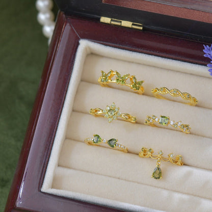 Verdant Bow Ring - Gold-Plated - Abbott Atelier
