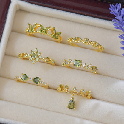 Verdant Bow Ring - Gold-Plated - Abbott Atelier