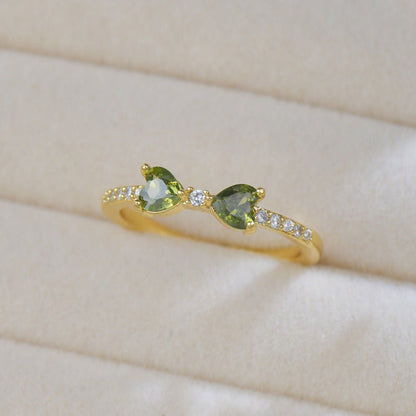 Verdant Bow Ring - Gold-Plated - Abbott Atelier